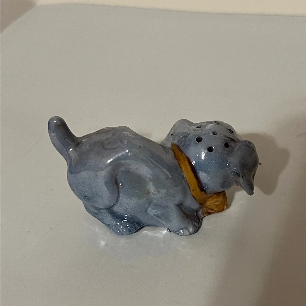 Vintage Mini Ceramic Animal Salt and Pepper Figurines